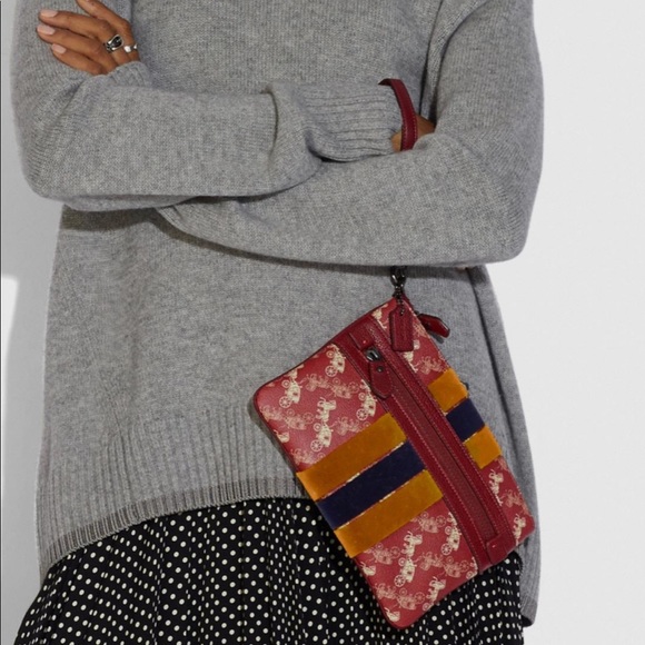 💐COACH Large Gallery Pouch/Wristlet - Picture 7 of 7